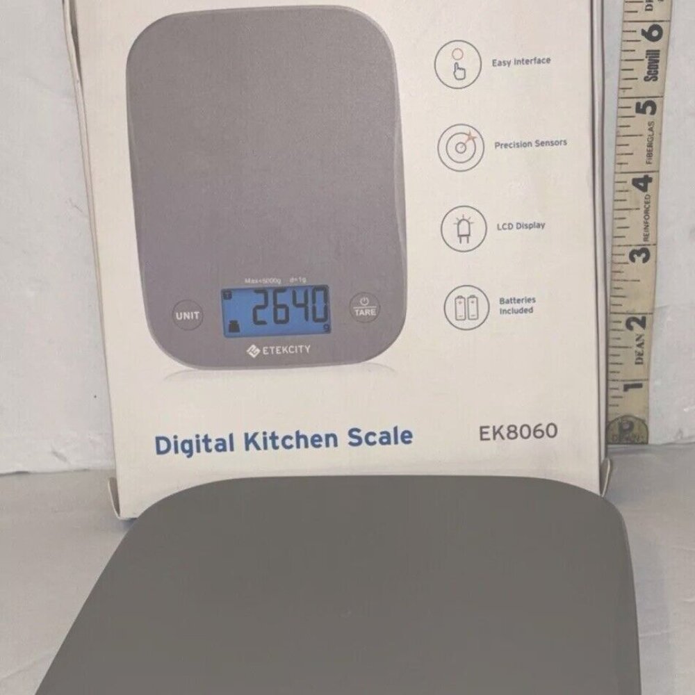 Etekcity Food Kitchen Scale, Digital Weight Grams and Oz for Cooking, Baking,